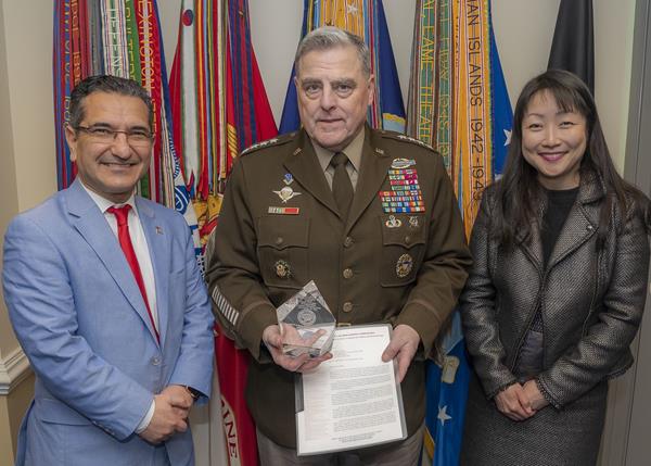 SBMT & BMF Recognize General M. A. Milley & US Personnel